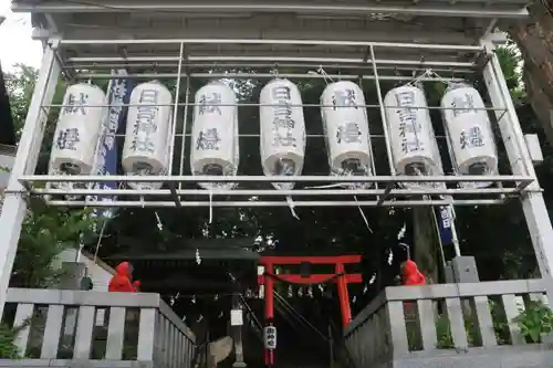 日吉神社の鳥居