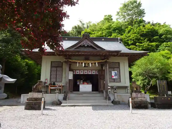 小一領神社の本殿・本堂
