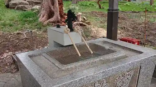 空知神社の手水