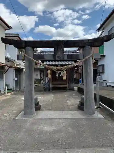 為朝神社の鳥居