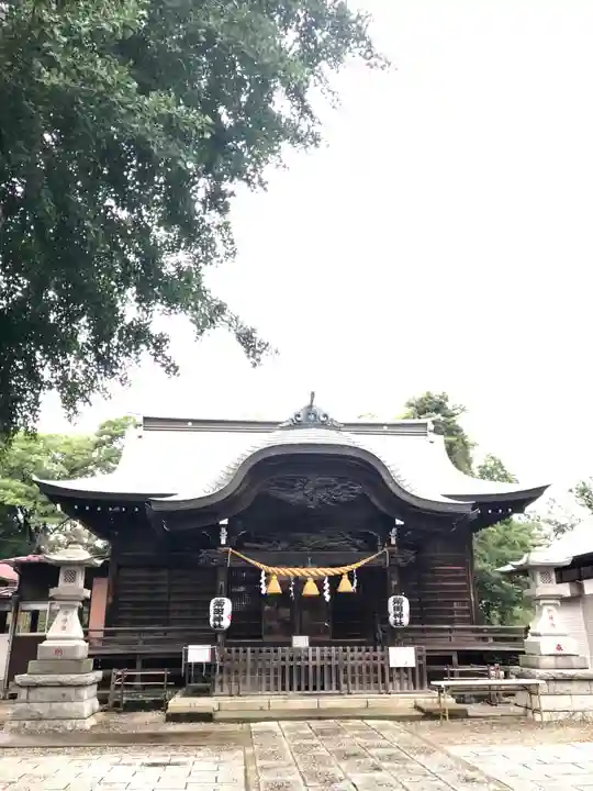 菊田神社の本殿・本堂