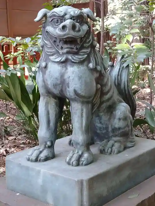 駒木諏訪神社の狛犬