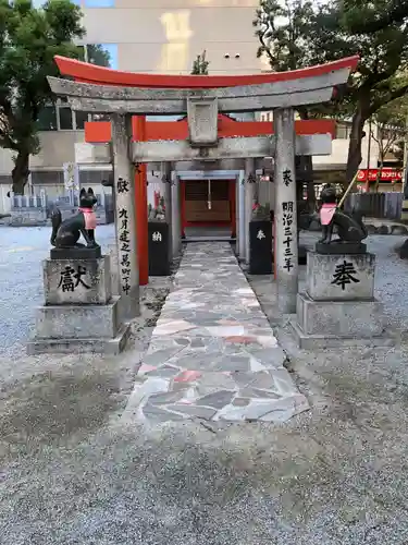 警固神社の鳥居