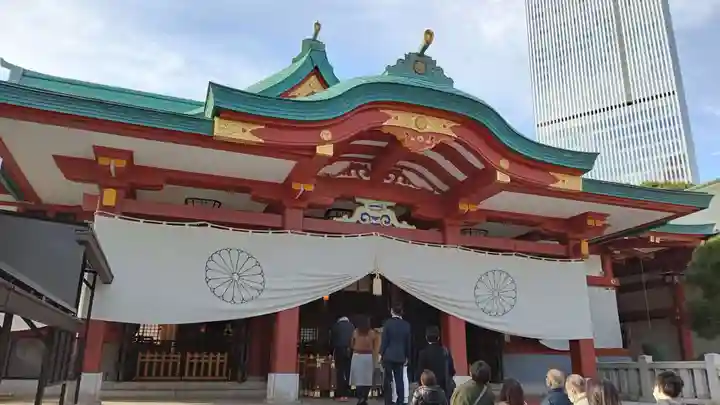 日枝神社の本殿・本堂