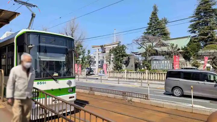 尾久八幡神社の周辺