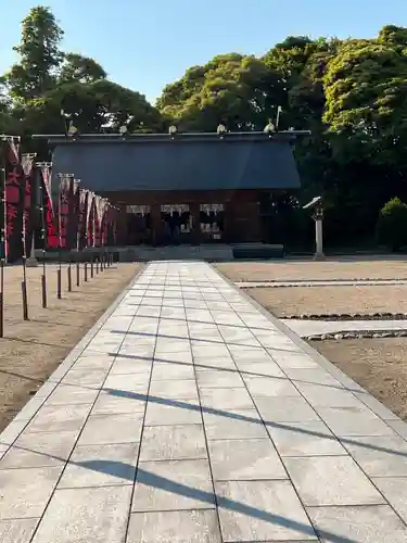 松江護國神社の本殿