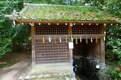 宇治上神社の手水舎