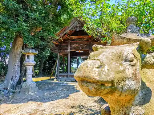 天神社の狛犬