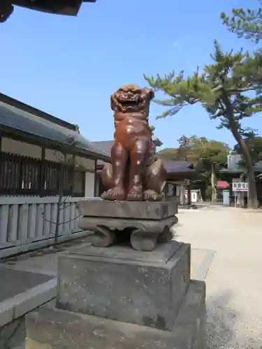 大洗磯前神社の狛犬