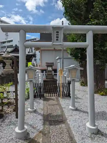 高田氷川神社の末社