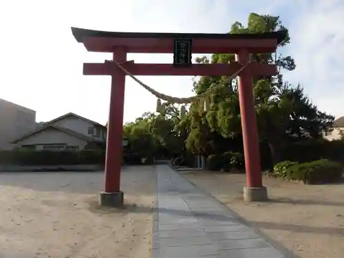 證誠神社の鳥居