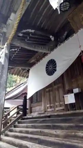 戸隠神社中社の本殿