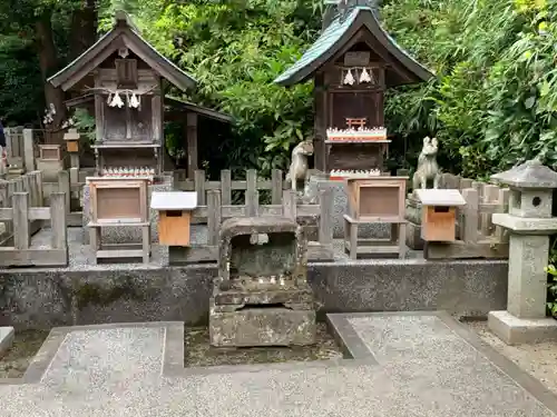 松江城山稲荷神社の末社