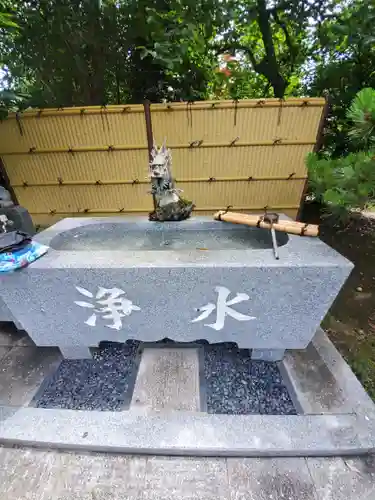 安楽寺の手水舎