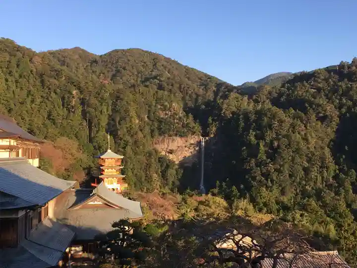 青岸渡寺の景色