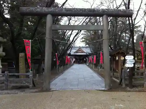 眞田神社の鳥居