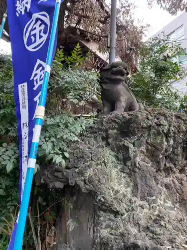 大綱金刀比羅神社の狛犬