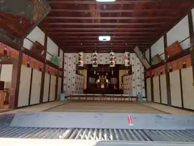 曽根天満宮の本殿・本堂