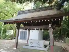 白山神社の手水