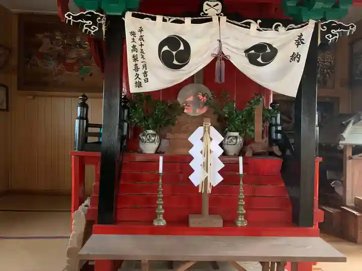 白幡神社の本殿・本堂