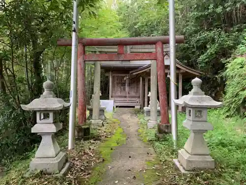 稲荷神社の鳥居