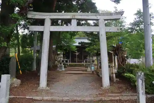  岳温泉神社 の鳥居