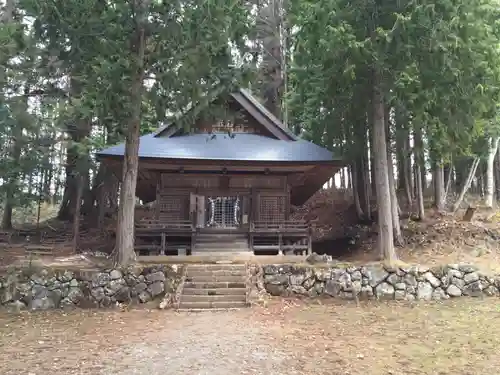 戸隠神社火之御子社の本殿