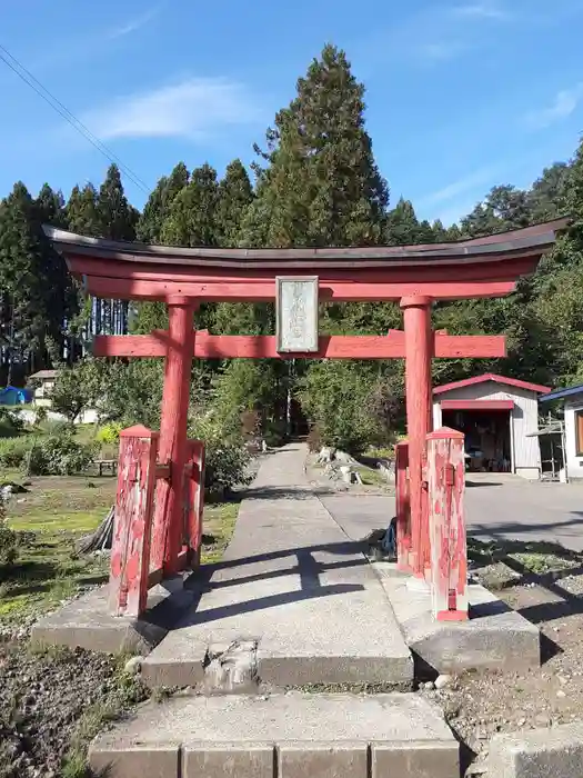 八幡宮の鳥居