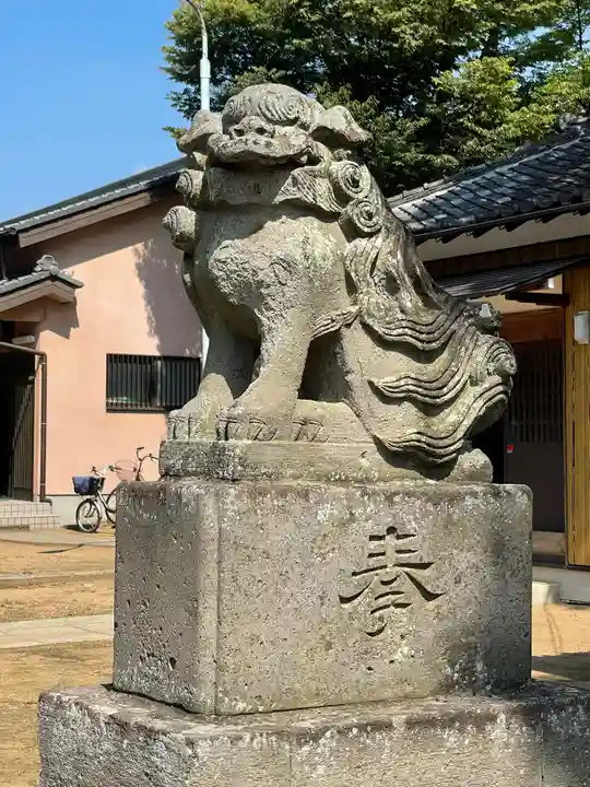 王子神社の狛犬