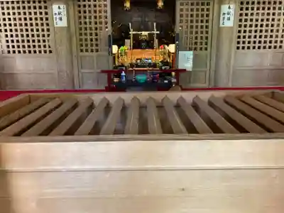 箟峯寺の本殿・本堂