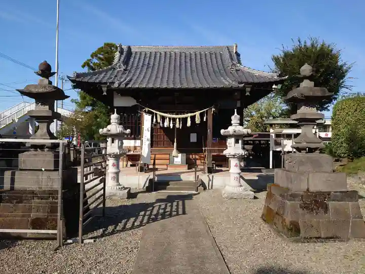 佐谷田神社の本殿・本堂