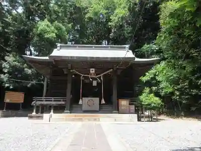 白旗神社の本殿