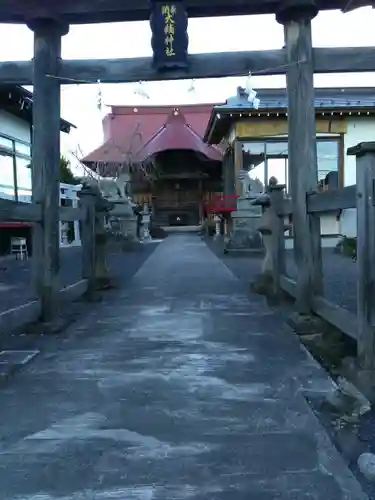 大鏑神社の鳥居