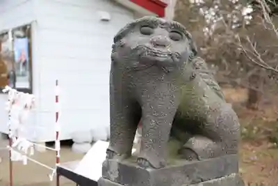 江部乙神社の狛犬
