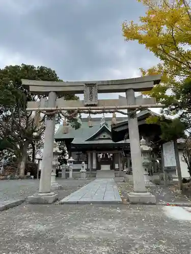 梅安天満宮の鳥居