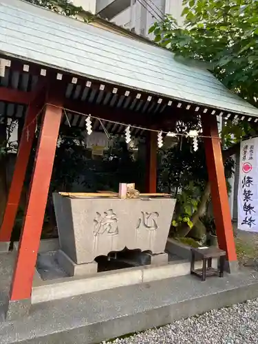 秋葉神社の手水舎