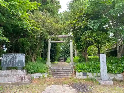 藤内神社の鳥居