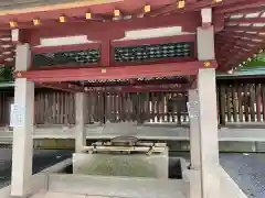 氣比神宮の手水