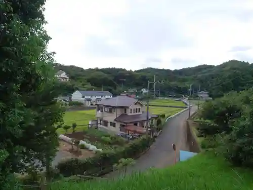 高森神社の景色