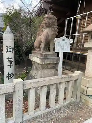 柿本神社の狛犬