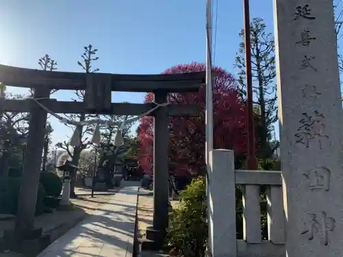 薭田神社の鳥居