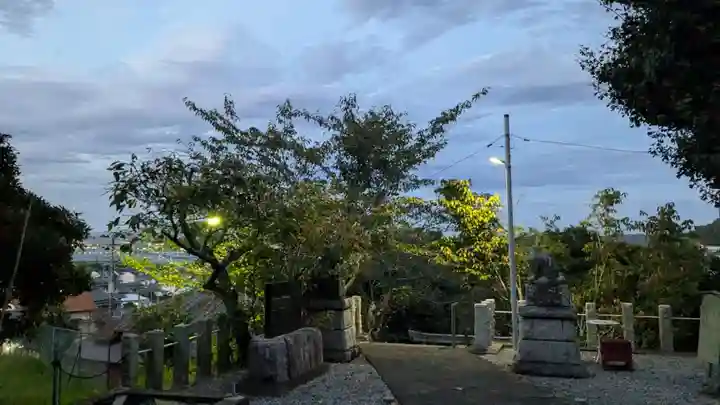 國司神社の景色