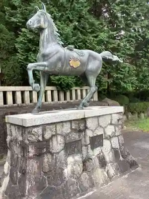 針名神社の狛犬