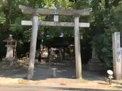 清洲山王宮　日吉神社の鳥居