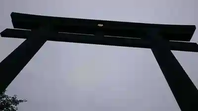 大斎原(熊野本宮大社旧社地)の鳥居