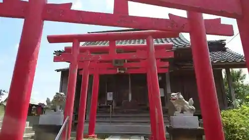 御城稲荷神社の鳥居