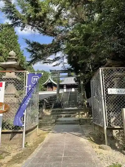 萩岡神社の鳥居