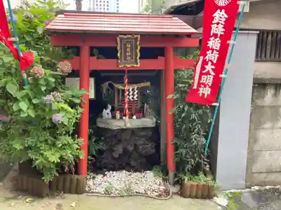 鈴降稲荷神社の本殿・本堂