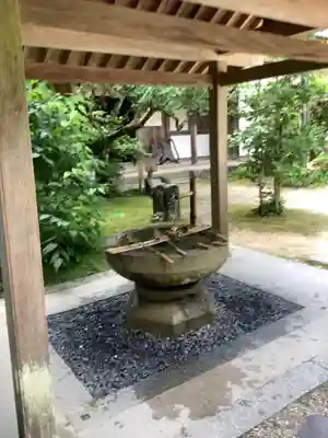 香積寺の手水舎