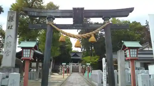 下野國一社八幡宮の鳥居